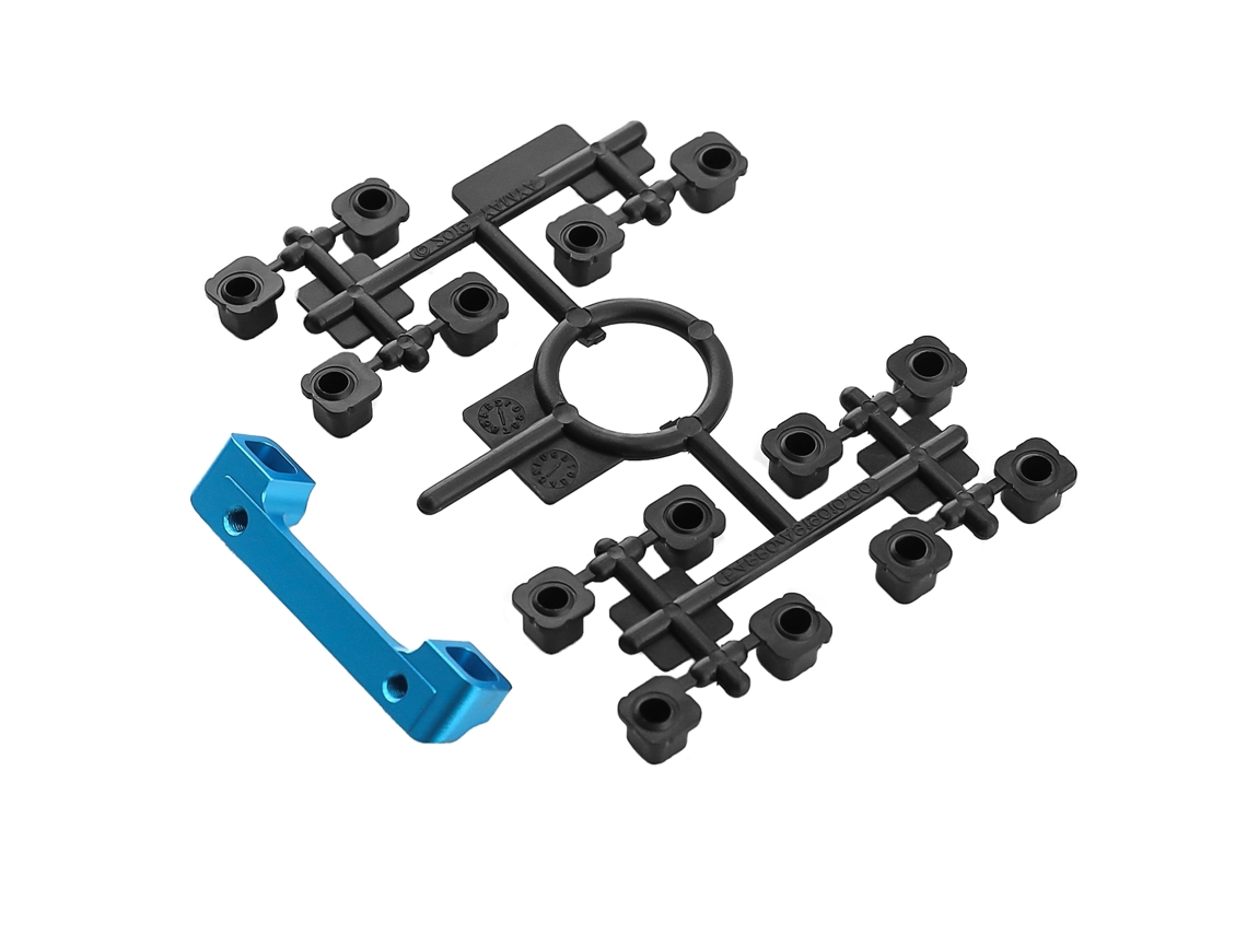 Soporte De Suspensión Metálico Ajustable Para Coche Teledirigido Tamiya Xv01 Xv01t Xv02 Xv-02 Pro, Piezas De Mejora A Escala 1/10