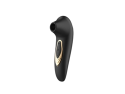Vibrador de masaje de succión de 5 frecuencias para mujeres (negro) YIZHOOD
