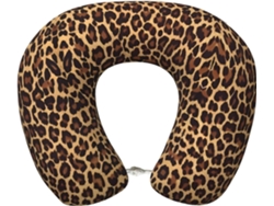 Almohada Viaje Espuma Viscoelástica Poliéster, Felpa Fácil Soporte, Ajustable Plegable: