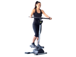 Stepper BONPLUS BP Fitness Cardio Twister. Ejercita Glúteos, Piernas, Cintura, Abdominales y Brazos. Pantalla Digital de Control
