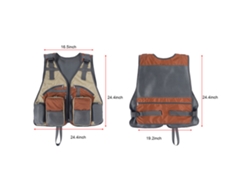 Chaleco De Pesca Transpirable Y Ajustable Para Exteriores Con Múltiples Bolsillos Para Hombres Y Mujeres, Ideal Para Fotografía De Viajes.