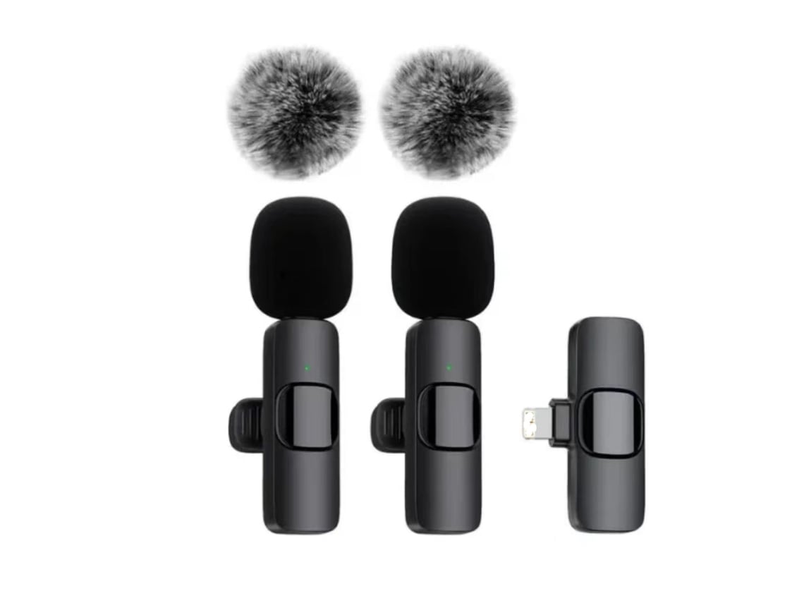 Micrófono De Solapa Inalámbrico Interfaz Apple Cuich