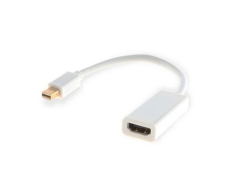 Adaptador Mini Display Port a HDMI SAVIO CL-57 Blanco 20 cm