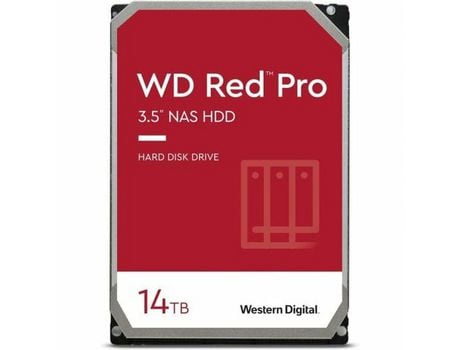 Disco Duro WESTERN DIGITAL Red Pro 3.5 3,5 2 TB SSD 14 TB