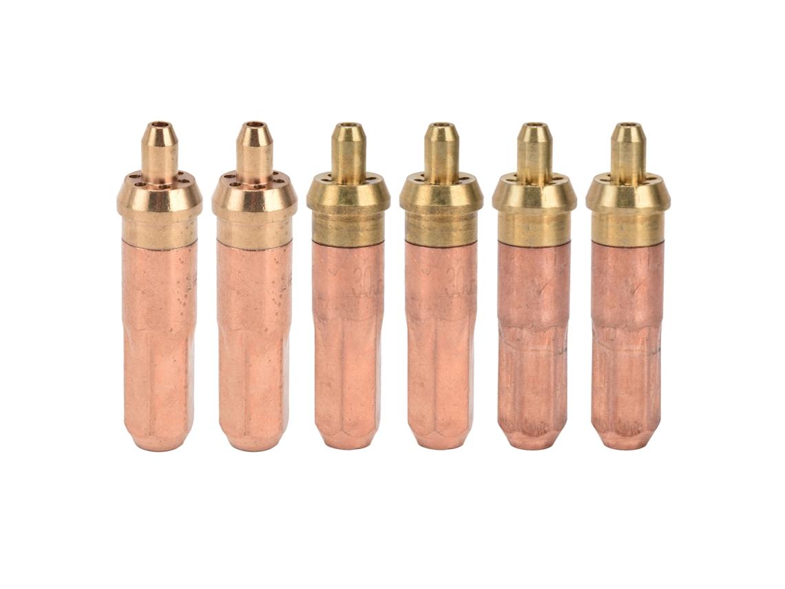 6 Puntas De Corte De Oxígeno Propano G03-300, Tamaños 1, 2, 3, Consumibles De Soldadura