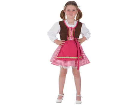 Disfraz de Niña DISFRAZZES Bávara (Talla: 3 a 5 años)