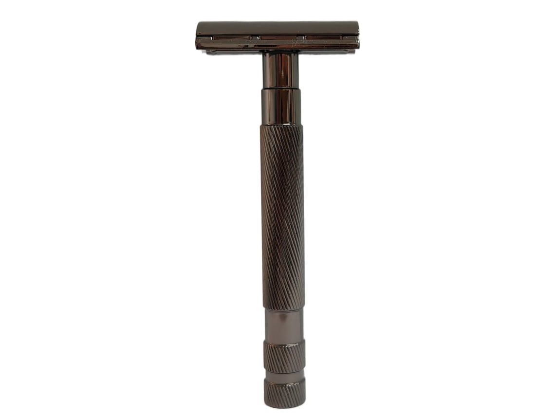 2026-rastrillo De Afeitar Tradicional De Doble Filo Vintage Manual Con 10 Cuchillas Para Hombre