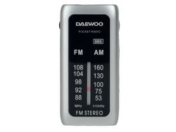 Radio portatil mini DW1129 DAEWOO Plata