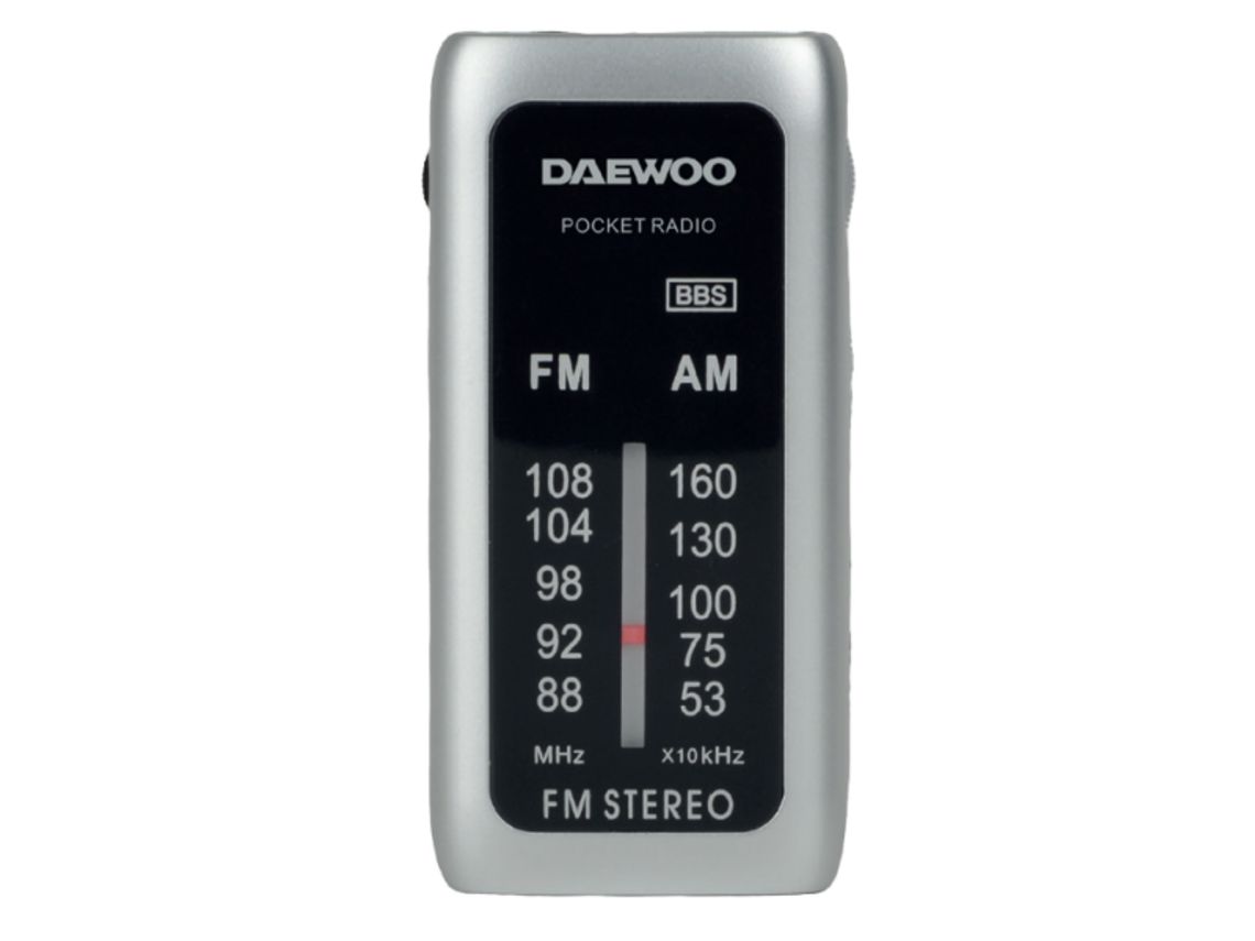 Radio portatil mini DW1129 DAEWOO Plata