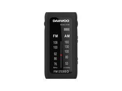 Radio Portátil Mini DW1109 DAEWOO negro