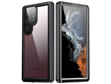 Funda para teléfono móvil Samsung S23 Ultra impermeable negra INF