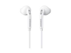 SAMSUNG Premium Auriculares De Cable Plano Para SAMSUNG Galaxy S4 Stereo Zoom Blanco Eo-Eg920Bw