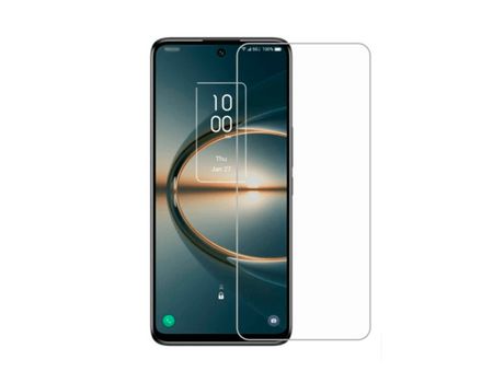 Cristal Templado Clearglass para Tcl 30 V 5G Transparente/Negro PHONECARE