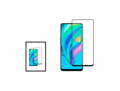 Kit 2 Film Vidrio Templado 5D Full Cover para Oppo Find X5 Lite Transparente PHONECARE