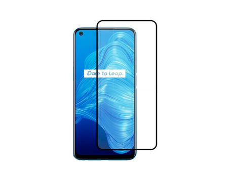 Cristal Templado Full Cover 5D para Oneplus Nord Ce 2 5G Transparente/Negro PHONECARE
