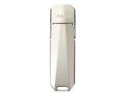 Llave Usb “Uni-C Deluxe” Usb-C 3.1 32Gb 70Mb-S Plata HAMA 0018249