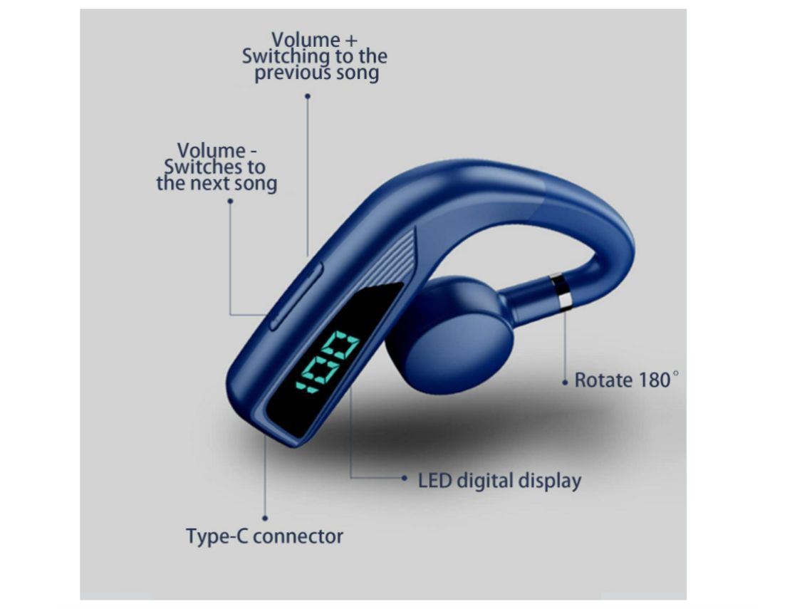 Auriculares bluetooth de online un solo oído