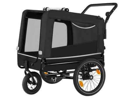 Remolque para perros WoofRider multifuncional, plegable, hasta 40kg