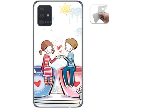 Carcasa Samsung Galaxy A51 TUMUNDOSMARTPHONE Café Multicolor