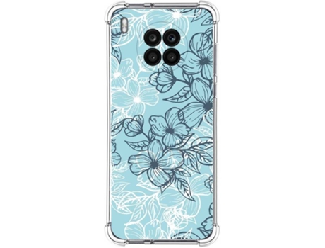 Carcasa Huawei Honor 50 Lite 5G TUMUNDOSMARTPHONE Dibujos Antigolpes Flores 03 Multicolor