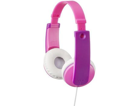 Auriculares Infantiles JVC Ha-Kd7-PE Tinyphone Rosa y Morado