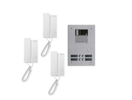 Kit audio colectivo BUS 2 hilos G2P 3 llamadas - GKAG2P/203