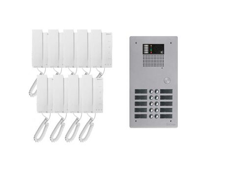 Kit audio colectivo BUS 2 hilos G2P 9 llamadas - GKAG2P/209