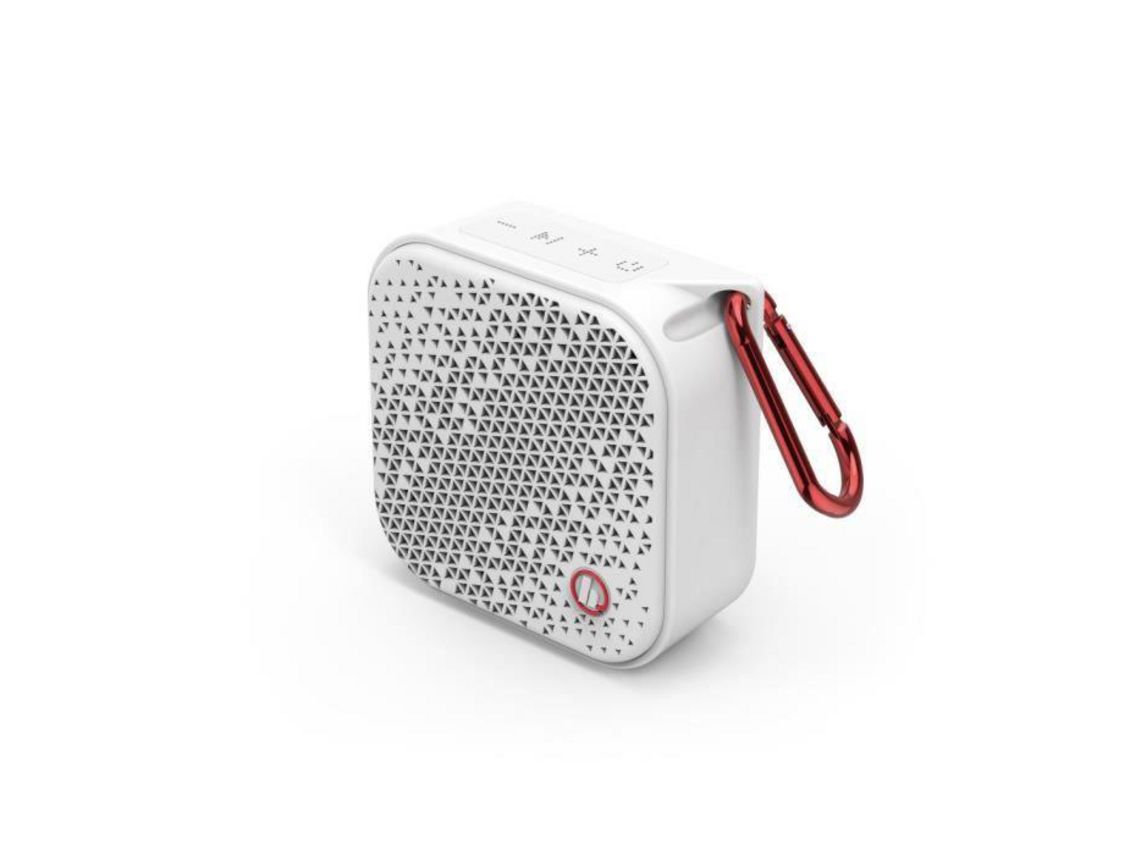 Altavoz Bluetooth de Bolsillo 2.0 Resistente al Agua 3,5 W Blanco
