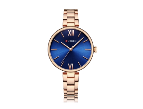 Relojes de Moda para Mujer Reloj Impermeable de Cuarzo con Correa de Acero Inoxidable para Mujer-Color 7 LUUCOZK