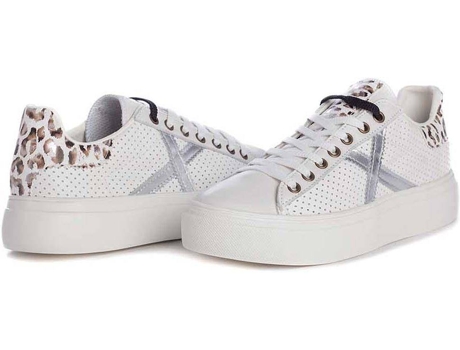 Zapatillas MUNICH Rete Sky 23 Cuero Mujer (41 - Blanco)