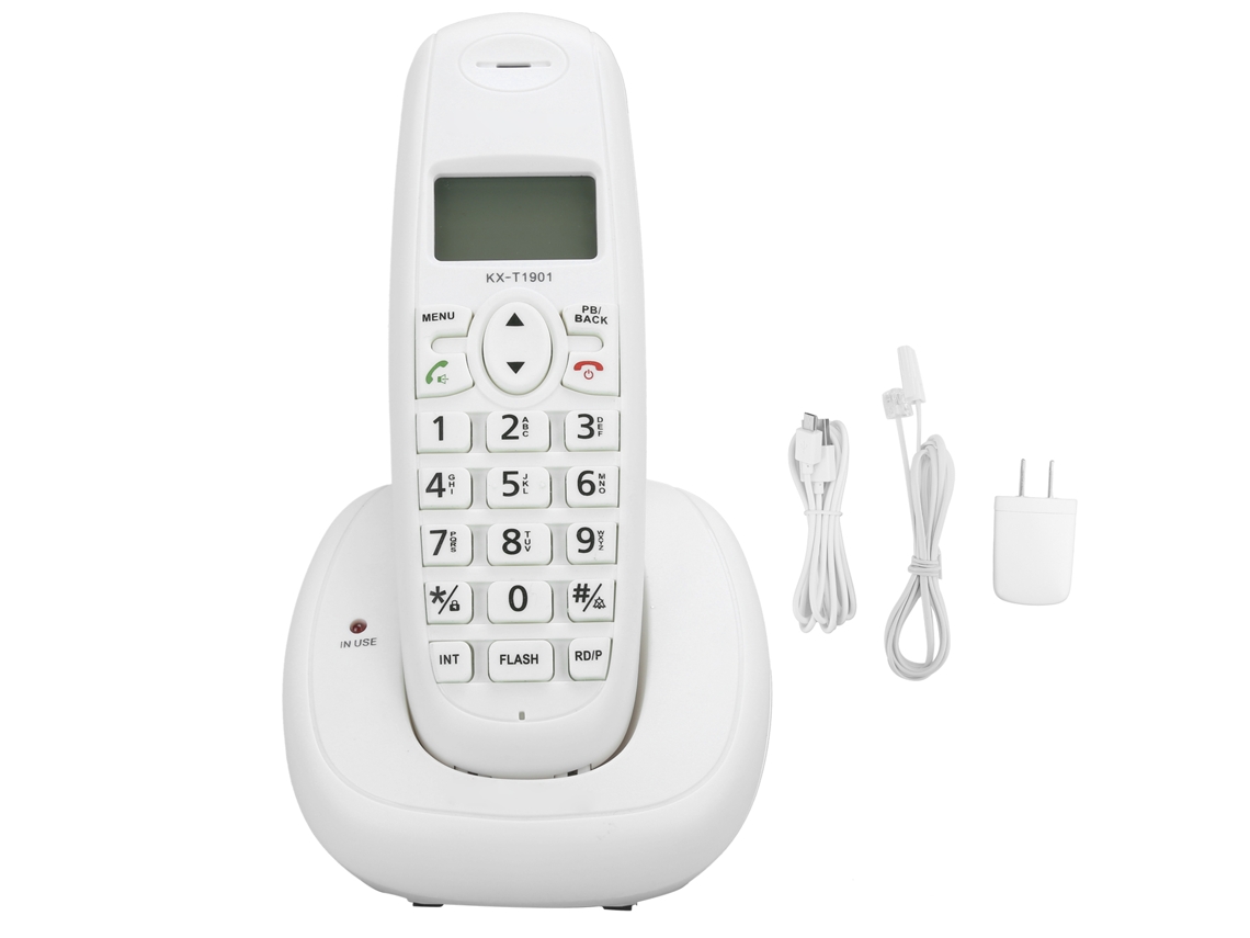 Teléfono De Escritorio Kxt1901 Con Identificador De Llamadas Fsk/dtmf Para El Hogar Y La Oficina.