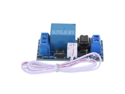 Módulo De Relé Bipolar Estable Con Botón De Arranque/parada, Bloqueo Automático, Control Electrónico, 12 V Cc