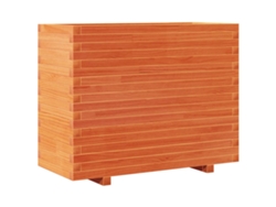 Jardinera VIDAXL Marrón Madera (90x40x72 cm)