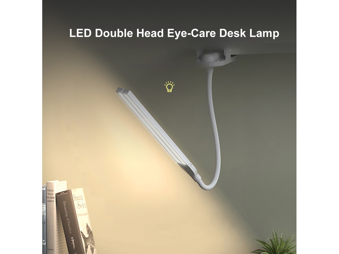 2026-lámpara De Escritorio Clip Led Recargable Usb Para Estudio, Lectura, Dormitorio, Cuidado De Ojos Creativo