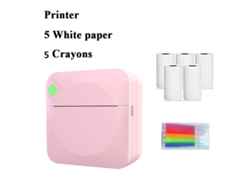 Mini impresora térmica Bluetooth de 200 ppp, sin tinta, para etiquetas, ideal para cumpleaños, Navidad, regalos, C1701 Digitallab