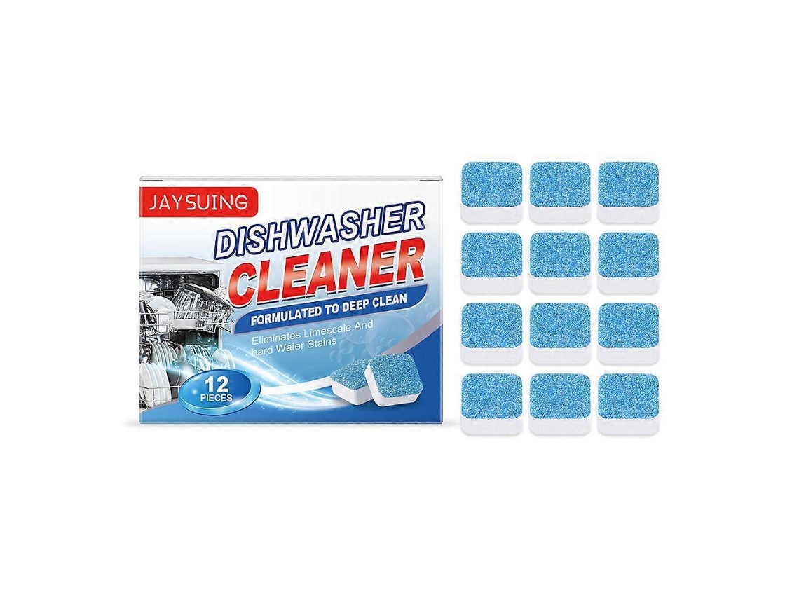 Tabletes Efervescentes Para Limpeza De Lava-louças Com Desodorante Limpeza Profunda 1-3x