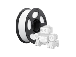 Filamento PLA para impresora 3D, 1,75 mm de diámetro, alta velocidad de impresión, 20 kg, blanco OEM