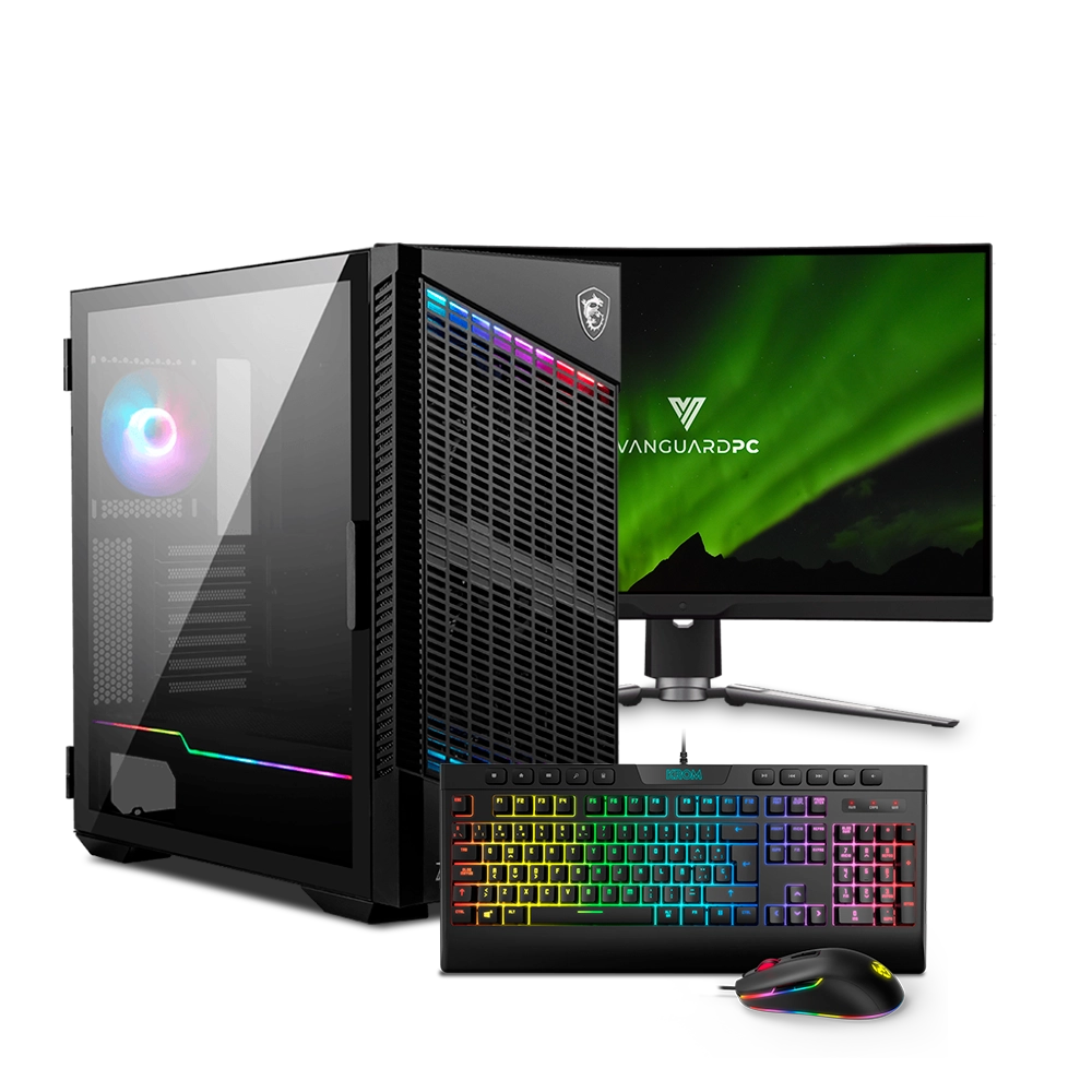 Desktop Gaming VANGUARD I90127 (Intel 1700 I9-14900K - NVIDIA GeForce RTX 5090 - RAM: 128 GB - 2 TB SSD)