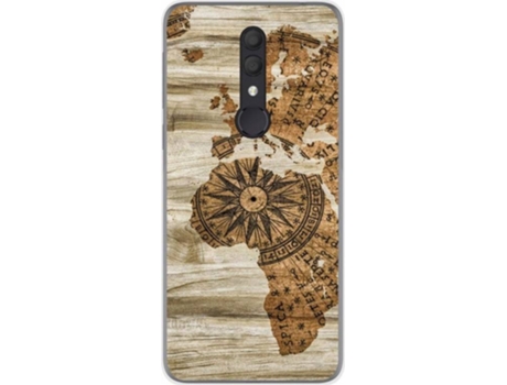 Carcasa Alcatel 1X (2019) TUMUNDOSMARTPHONE Madera 07 Multicolor