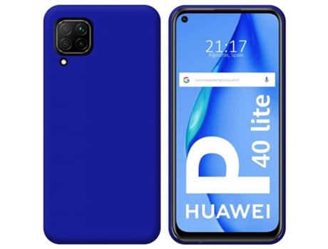 Carcasa Huawei P40 Lite TUMUNDOSMARTPHONE Silicona Azul