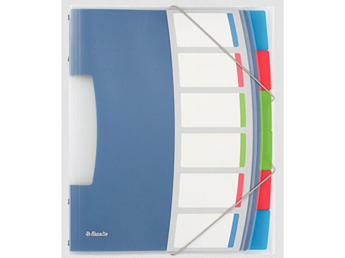 Carpeta ESSELTE A4 6 Pestañas Polipropileno Varios Colores