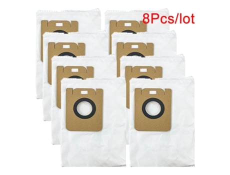 Bolsas de polvo para Robot Dreame Bot L10 Plus, repuestos de aspiradora, accesorios para bolsas de basura, 8 Uds.