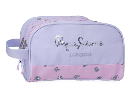 Neceser PEPE JEANS Becca dos compartimentos adaptable