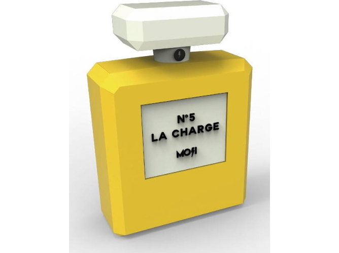 Powerbank MOJIPOWER Perfume (2600 mAh - 1 USB - 1 Micro-USB - Amarillo)