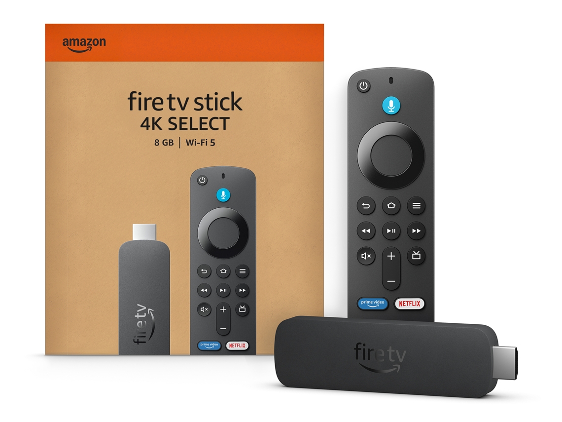 TV Stick 4K AMAZON Fire Select (4K Ultra HD - 8 GB RAM - Wi-Fi)