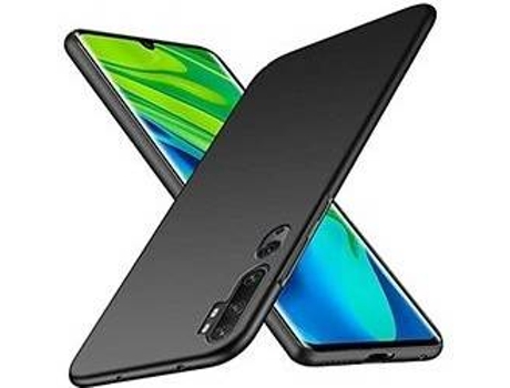 Kit Funda y Protector Xiaomi Mi Note 10 Lite SlimShield Transparente y Negro