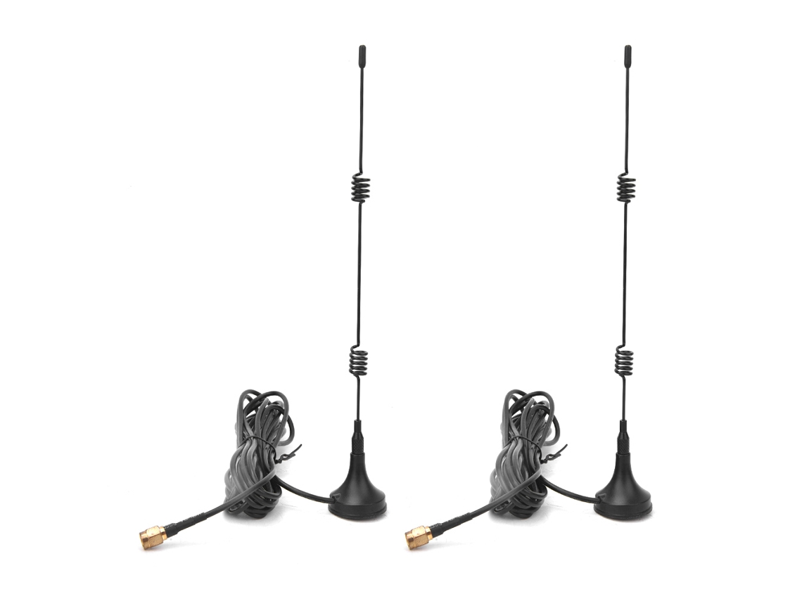 Unidades De Ventosas Para Antenas Sma De 700-2700 Mhz Con Base Magnética, Acero Al Carbono 3m, Para Cargar Baterías.