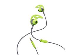 Auriculares deportivos HAMA Action verdes y grises