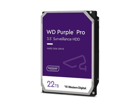 Disco Duro WESTERN DIGITAL Purple Pro 3,5 22 TB