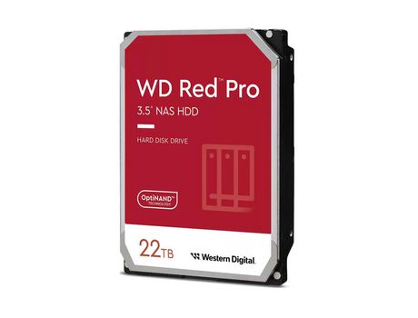 Disco Duro WESTERN DIGITAL Red Pro NAS 3,5 22 TB